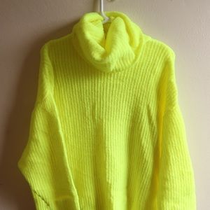 Zara Sweaters - Neon sweater Zara Sweaters - Neon sweater